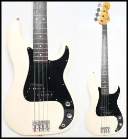 USED 2002-2004 FENDER JAPAN PB70-70US OWH WHITE MIJ PRECISION BASS 4.1KG