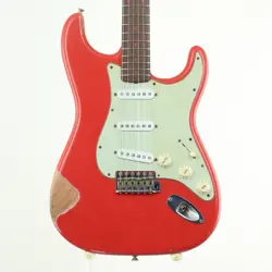 FENDER CUSTOM SHOP 1960 STRATOCASTER RELIC MOD 2018 AGED FIESTA RED GUITAR