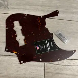 FENDER AMERICAN PROFESSIONAL II JAZZ BASS 4 PLY TORTOISE PICKGUARD USA STANDARD