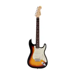 FENDER JAPAN JUNIOR COLLECTION STRATOCASTER ELECTRIC GUITAR, RW FB, SUNBURST