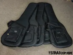 NEW LOT OF 5 FENDER P JAZZ BASS ROUND BOTTOM GIG BAGS FOR PRECISON & JAZZ 