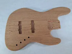 UNFINISHED MAHOGANY JAZZ  BASS GUITAR BODY - FITS FENDER NECKS J2097