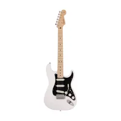 FENDER JAPAN JUNIOR COLLECTION STRATOCASTER ELECTRIC GUITAR, MAPLE FB, WHITE
