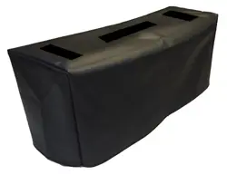 BLACK VINYL COVER FOR A FENDER 300 PS HEAD W/PIPING OPTION, HEAVY DUTY (FEND548)