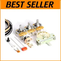 COMPLETE FENDER STRATOCASTER MODERN WIRING KIT WITH QUALITY COMPONENTS & DIAGRAM