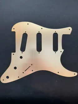 GOLD PICKGUARD FOR