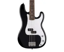 OPEN BOX FENDER STANDARD PRECISION BASS GUITAR - BLACK W/LAUREL FB