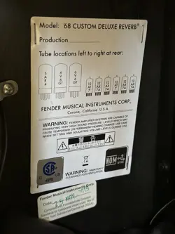 DELUXE REVERB LIMITED