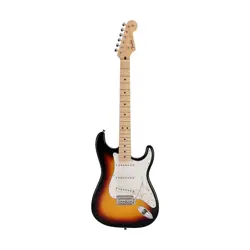 FENDER JAPAN JUNIOR COLLECTION STRATOCASTER ELECTRIC GUITAR, MAPLE FB, SUNBURST