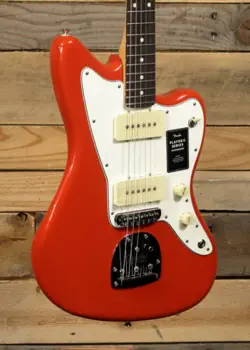 FENDER PLAYER II JAZZMASTER ELECTRIC GUITAR CORAL  RED