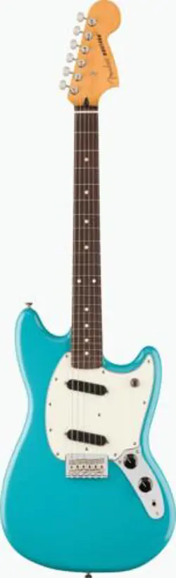 FENDER PLAYER II MUSTANG ELECTRIC GUITAR AQUATONE BLUE