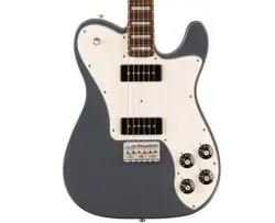 FENDER CHRIS SHIFLETT CLEAVER TELECASTER DELUXE ELECTRIC GUITAR CHARCOAL FROST
