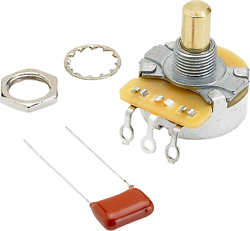 FENDER 250K SOLID SHAFT POTENTIOMETER (VOLUME OR TONE)