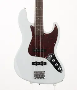FENDER MADE IN JAPAN LIMITED ACTIVE JAZZ BASS ROSEWOOD FINGERBOARD OLYMPIC WHITE