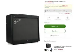 FENDER MUSTANG GTX50 COMBO AMP