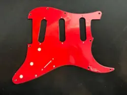 RED PICKGUARD FOR