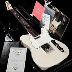 FENDER CUSTOM SHOP CUSTOM BUILD 1959 TELECASTER NOS AGED WHITE BLONDE