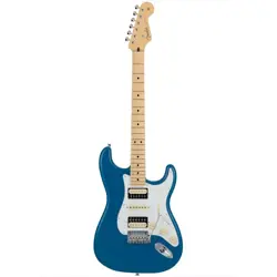 FENDER JAPAN HYBRID II STRATOCASTER HSH ELECTRIC GUITAR, MAPLE FB, FOREST BLUE