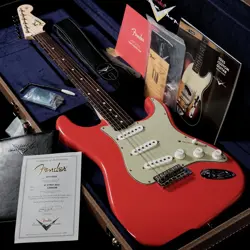 FENDER CUSTOM SHOP CUSTOM BUILT 1961 STRATOCASTER NOS FIESTA RED SPECIAL ORDER M