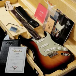 FENDER CUSTOM SHOP CUSTOM BUILT 1961 STRATOCASTER NOS 3 COLOR SUNBURST SPECIAL O