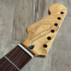 ROASTED MAPLE ROSEWOOD STRAT NECK LEFT HANDED LEFTY NITRO FITS FENDER LSR2