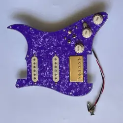 GUITAR PREWIRED LOADED PICKGUARD SSH FOR FENDER ELECTRIC GUITAR PARTS