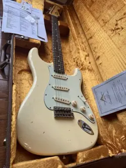 2018 FENDER CUSTOM SHOP STRATOCASTER POSTMODERN POST MODERN - VINTAGE WHITE