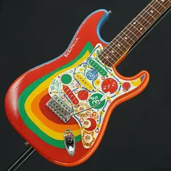 USED ST62-66US ROCKY PAINTED MOD. SONIC BLUE SN.S021553 FENDER JAPAN NO.RG1763