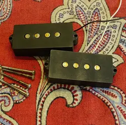 VINTAGE 1979 FENDER PRECISION BASS PICKUP W/ ORIGINAL SCREWS - 1970S