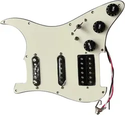 SSH PREWIRED LOADED PICKGUARD 11 HOLE FOR FENDER ST GUITAR PARTS