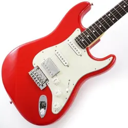 FENDER JAPAN HYBRID II STRATOCASTER HSS ELECTRIC GUITAR, RW FB, MODENA RED
