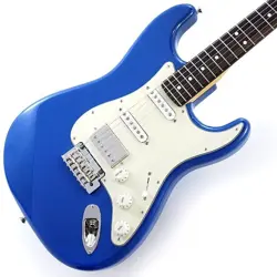 FENDER JAPAN HYBRID II STRATOCASTER HSS ELECTRIC GUITAR, RW FB, FOREST BLUE