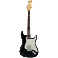 FENDER JAPAN HYBRID II STRATOCASTER HSS ELECTRIC GUITAR, RW FB, BLACK