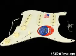 USA FENDER JEFF BECK STRAT LOADED PICKGUARD, STRATOCASTER HOT NOISELESS.
