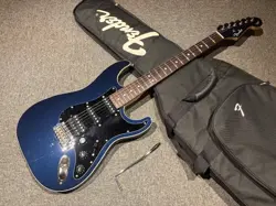 FENDER AERODYNE 2STRATOCASTER HSS GUN METAL BLUE ELECTRIC GUITAR