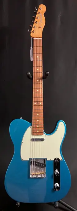 FENDER VINTERA '60S TELECASTER MODIFIED ELECTRIC GUITAR LAKE PLACID BLUE W/ BAG