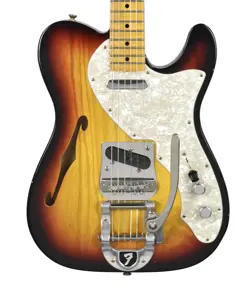 2023 FENDER CUSTOM SHOP 68 TELE THINLINE JOURNEYMAN RELIC IN 3-COLOR SUNBURST