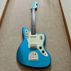 FENDER JAPAN JAGUAR PLATED BLUE
