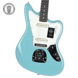 NEW FENDER PLAYER II JAGUAR AQUATONE BLUE