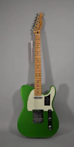 2021 FENDER PLAYER PLUS TELECASTER COSMIC JADE FINISH ELECTRIC GUITAR