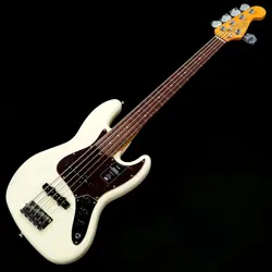 FENDER/ AMERICAN PROFESSIONAL II JAZZ BASS V ROSEWOOD OLYMPIC WHITE : US24041951