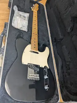 ELECTRIC GUITAR FENDER TELECASTER AMERICAN STANDARD BLACK 2009 MADE IN USA