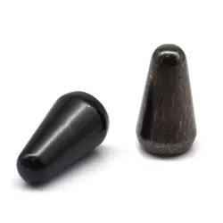 2-PACK METAL GUITAR SWITCH TIP | 4.7MM 5-WAY TOGGLE SWITCH CAP FOR FENDER/SQU...