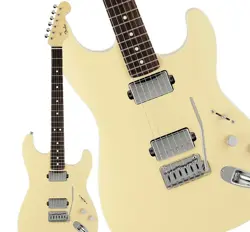 FENDER  MAMI STRATOCASTER OMOCHI VINTAGE WHITE SCANDAL WITH GIG BAG