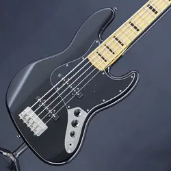 SQUIER BY FENDER CLASSIC VIBE '70S JAZZ BASS V USED MAPLE BODY BLACK W/SOFT CASE