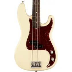 USED FENDER AMERICAN PROFESSIONAL II PRECISION BASS ROSEWOOD - OLYMPIC WHITE