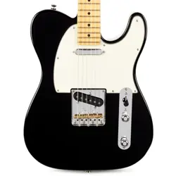 USED FENDER AMERICAN PROFESSIONAL II TELECASTER MAPLE - BLACK