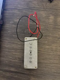 DAMAGED NEEDS REPAIR - FENDER AMERICAN ULTRA JAZZMASTER NOISELESS BRIDGE PICKUP