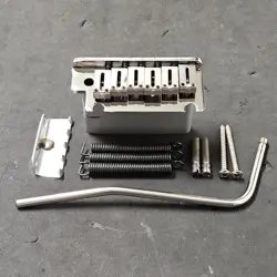 2001 FENDER AMERICAN DELUXE CHROME STRAT BRIDGE TREMOLO FOR USA ELECTRIC GUITAR