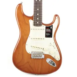 USED FENDER AMERICAN PERFORMER STRATOCASTER ROSEWOOD - HONEYBURST
